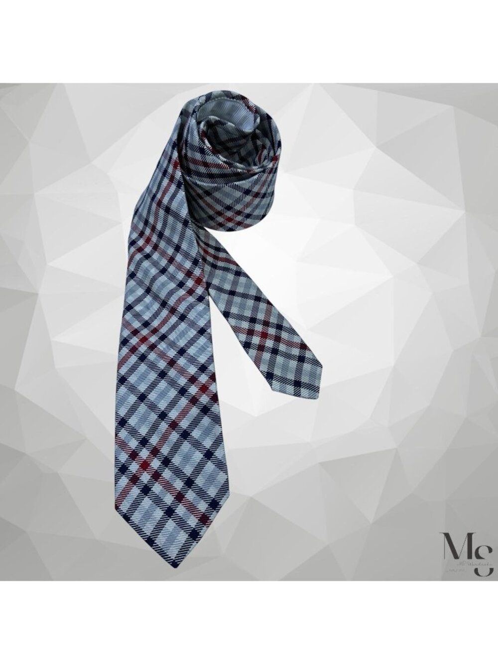 $125 BROOKS BROTHERS BLACK FLEECE By Thom Browne Red Blue Plaid Silk Tie USA NWT